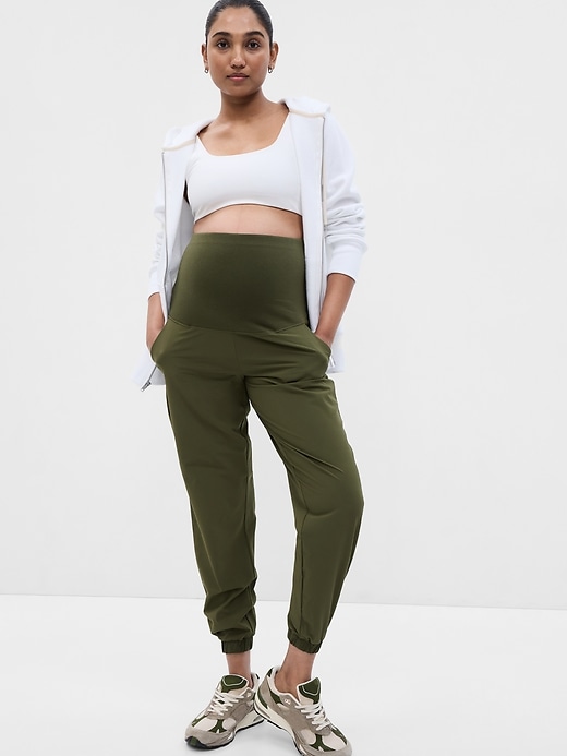Image number 1 showing, Maternity Full Panel Joggers