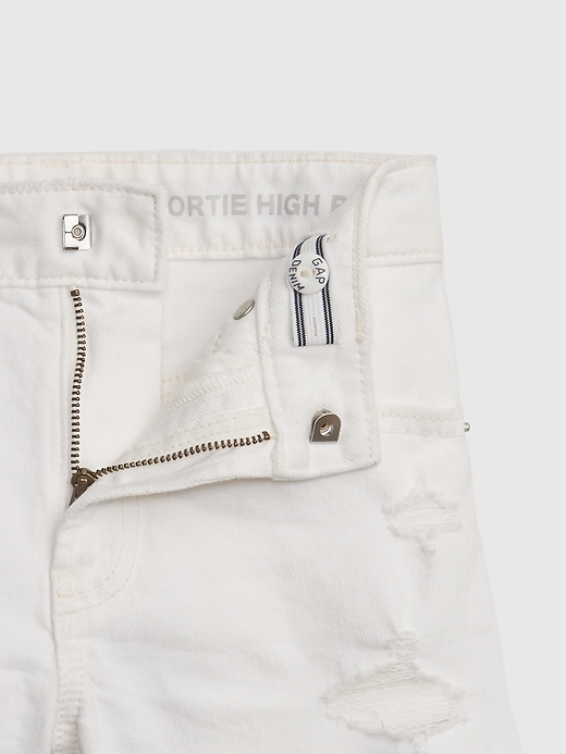 Image number 3 showing, Kids High Rise Shortie Shorts with Washwell