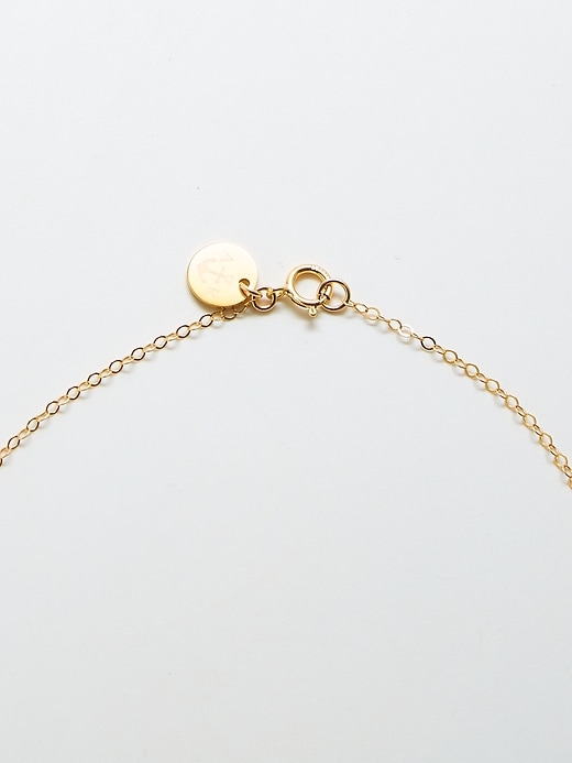 Image number 2 showing, Gold Crescent Moon Necklace