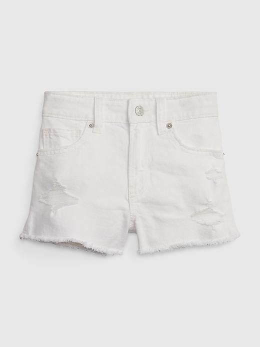 Image number 1 showing, Kids High Rise Shortie Shorts with Washwell