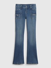View large product image 4 of 4. Low Rise Y2K Flare Jeans