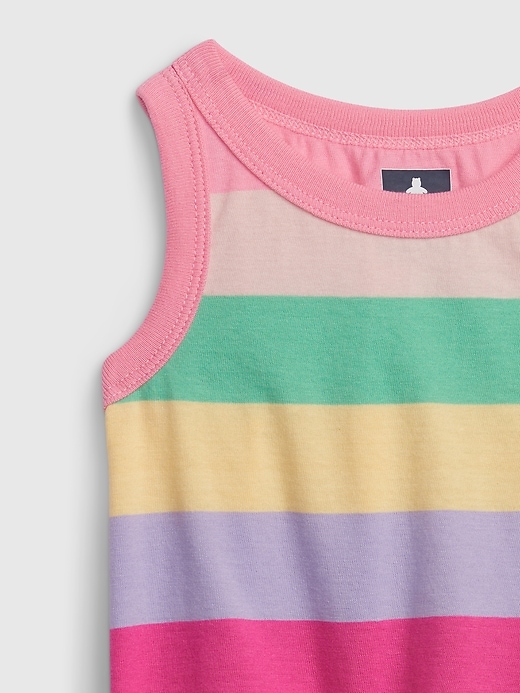 Image number 3 showing, Toddler Organic Cotton Mix and Match Graphic Tank Top