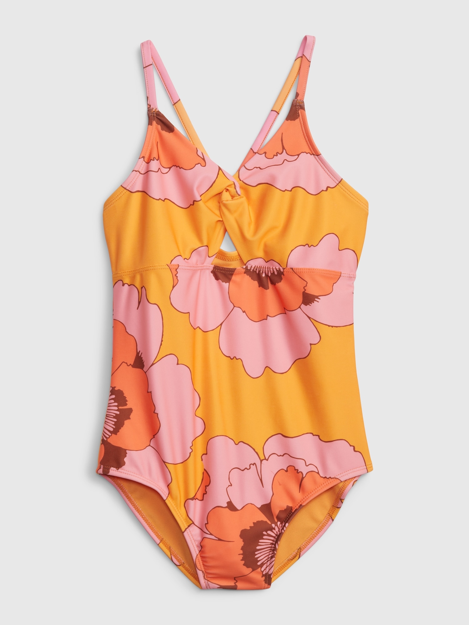 Gap Kids Recycled Cutout Swim One-Piece multi. 1