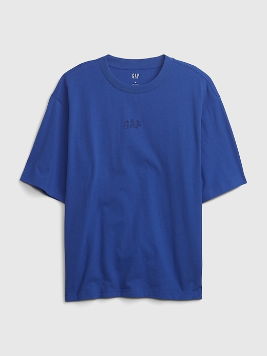 View large product image 1 of 1. Heavyweight Relaxed Gap Logo T-Shirt