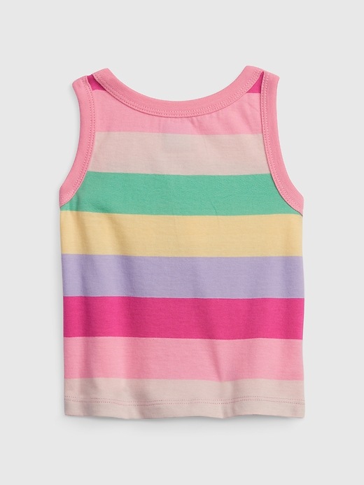 Image number 2 showing, Toddler Organic Cotton Mix and Match Graphic Tank Top