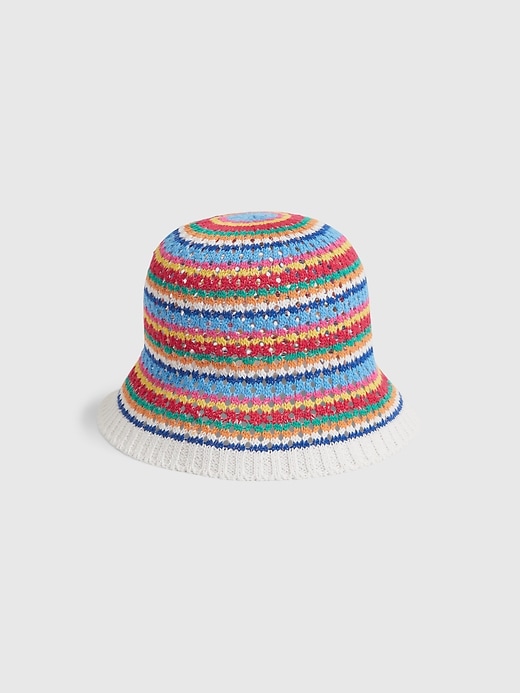 View large product image 1 of 1. Stripe Bucket Hat