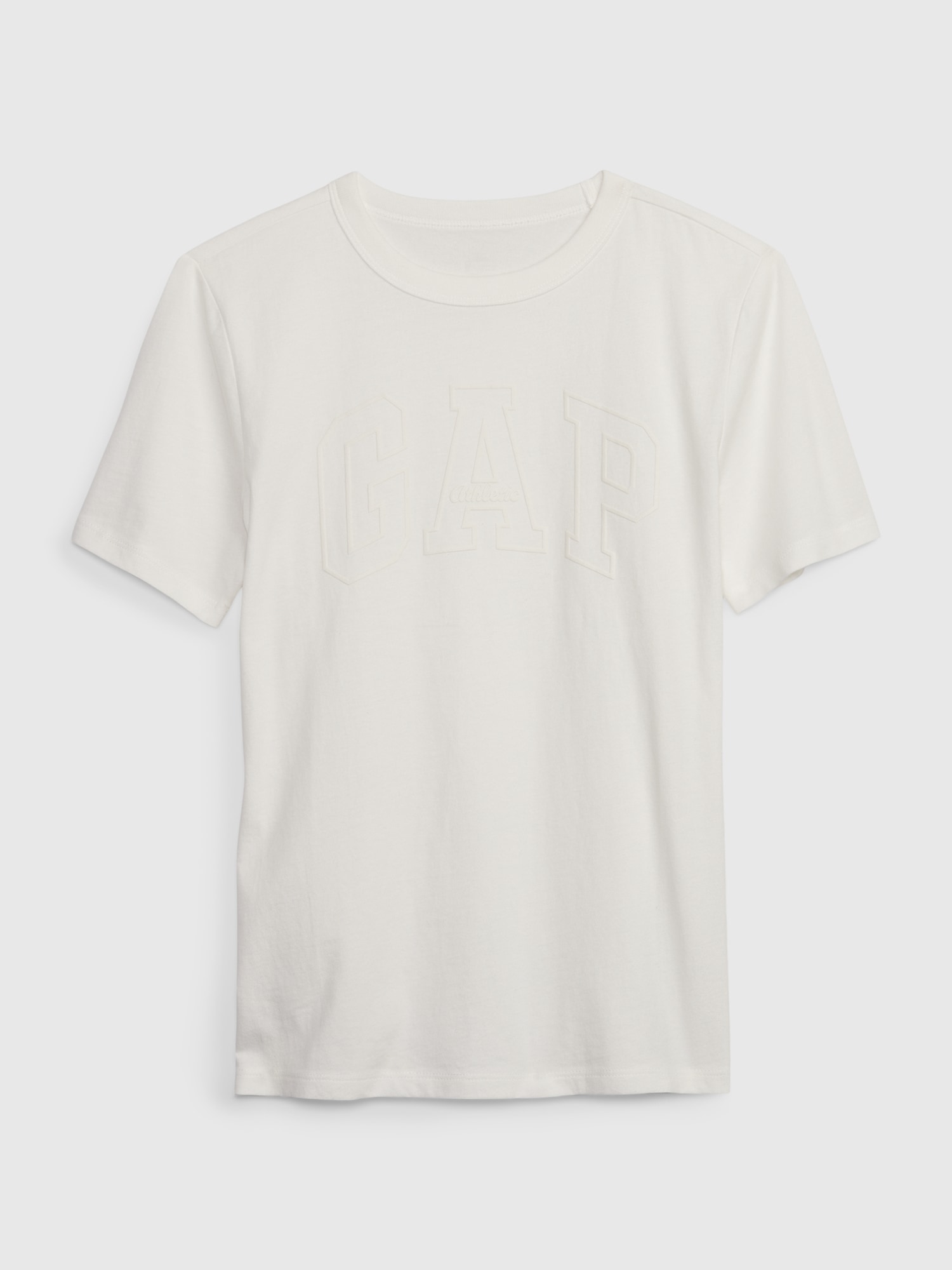 Gap Kids 100% Organic Cotton Gap Logo T-Shirt white. 1