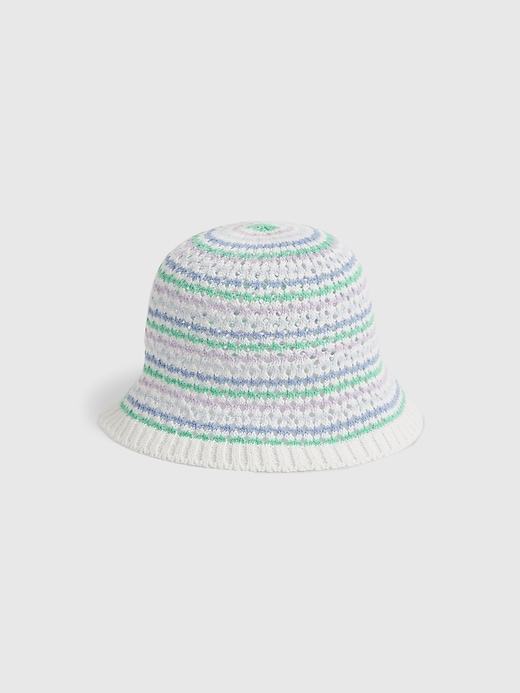 View large product image 1 of 1. Stripe Bucket Hat