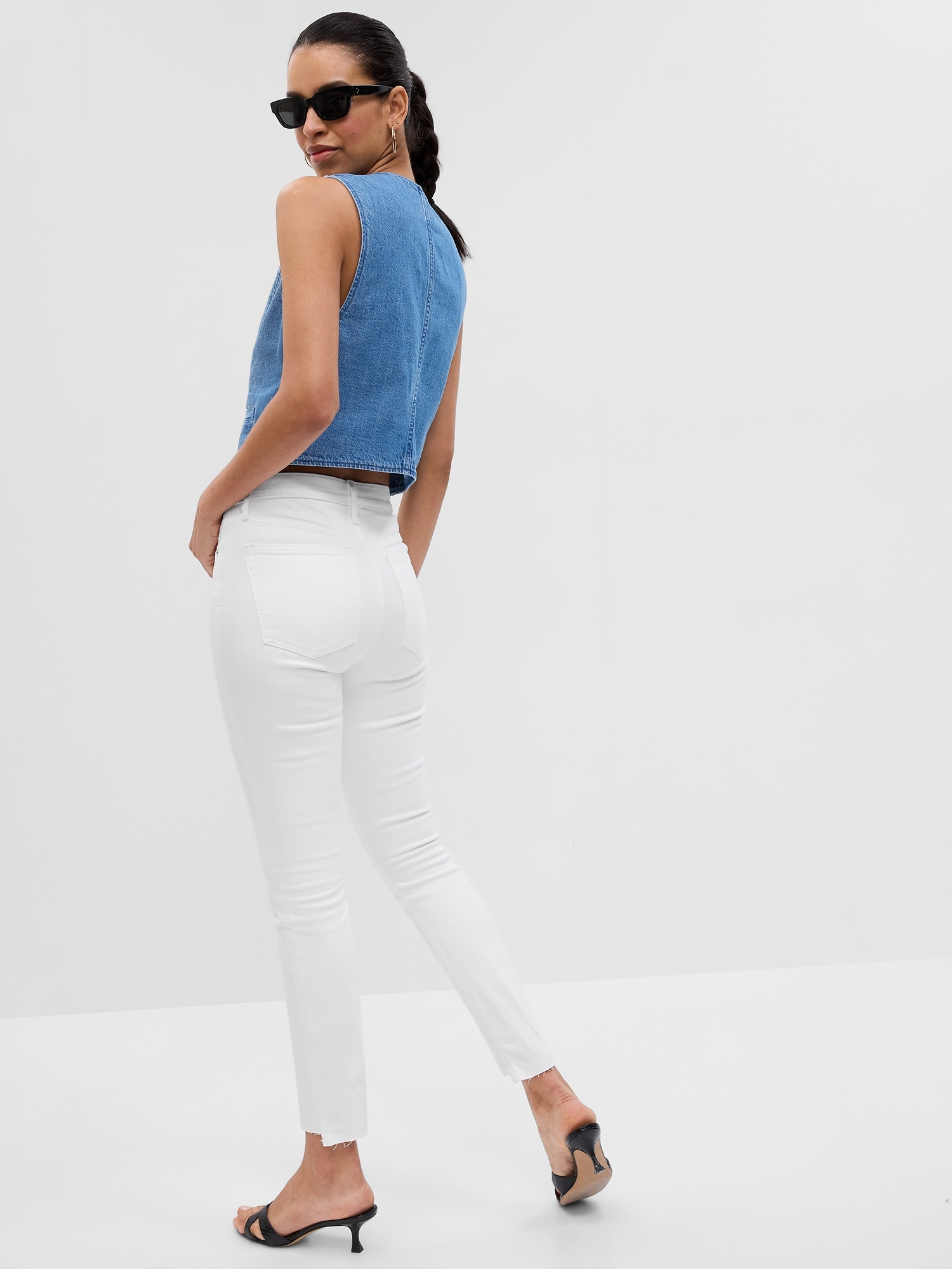 High Rise True Skinny Jeans | Gap