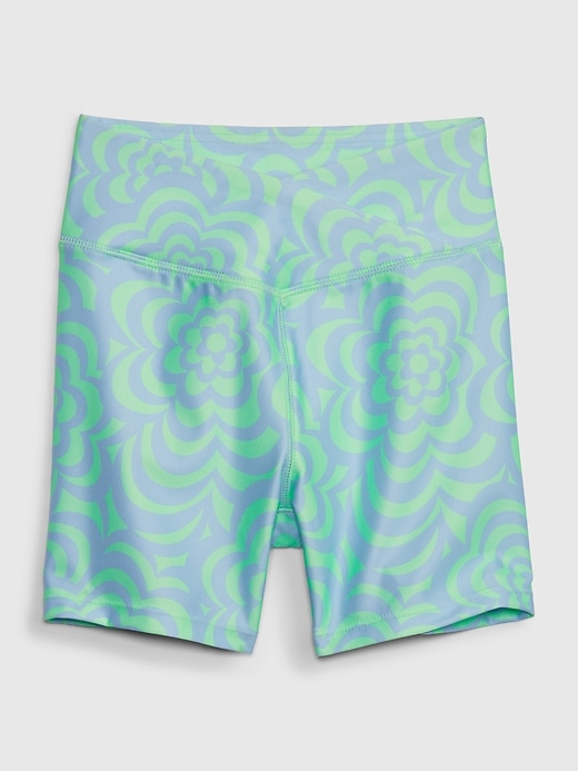 Image number 1 showing, GapFit Kids Crossover Bike Shorts