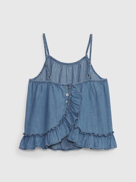 Image number 2 showing, Kids Denim Tank Top with Washwell