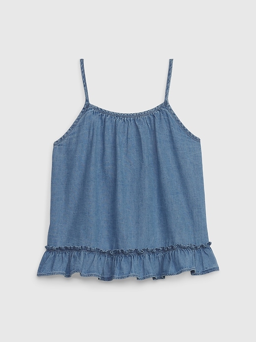 Image number 1 showing, Kids Denim Tank Top with Washwell