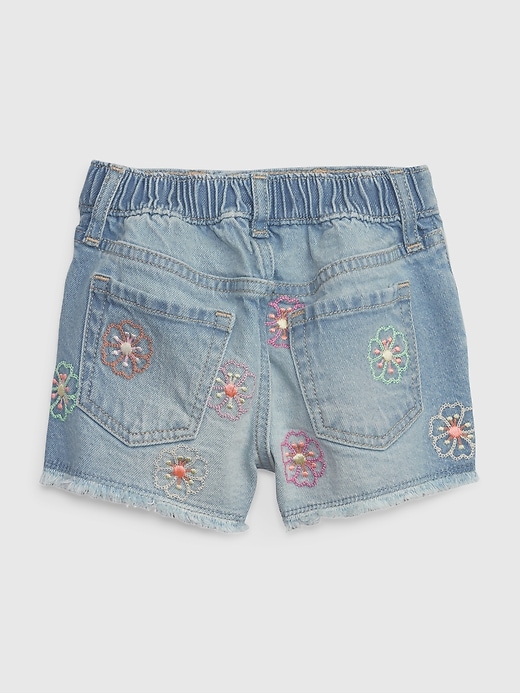 Image number 2 showing, Toddler Embroidered Stride Shorts with Washwell