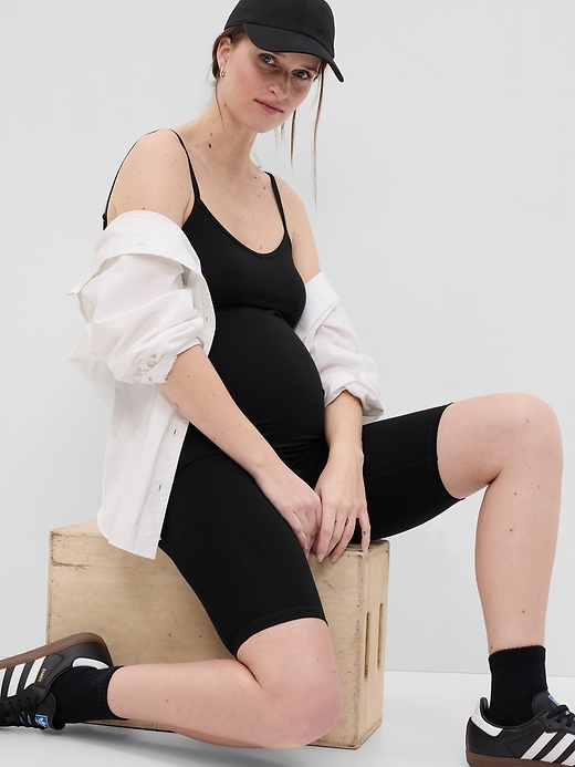 Image number 4 showing, Maternity Modal One-Piece