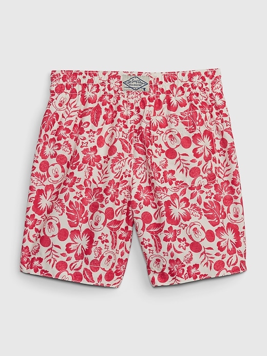 Image number 2 showing, babyGap &#124 Disney Recycled Mickey Mouse Swim Trunks