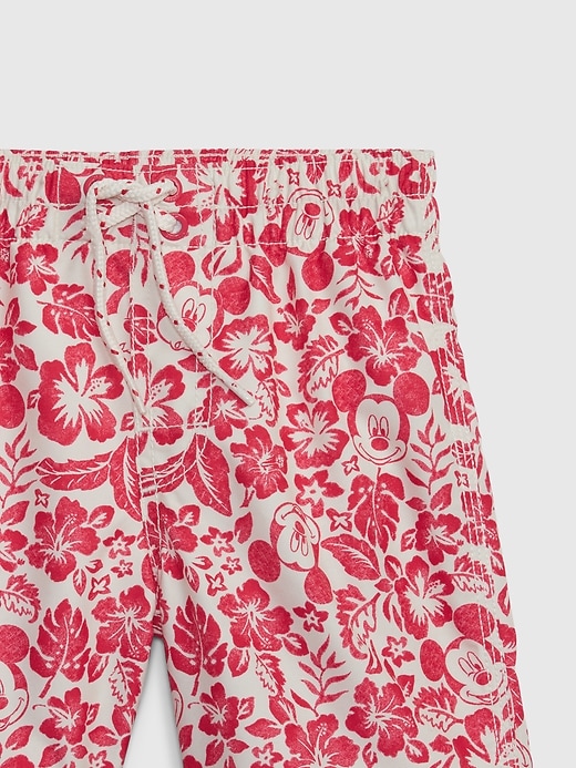Image number 3 showing, babyGap &#124 Disney Recycled Mickey Mouse Swim Trunks
