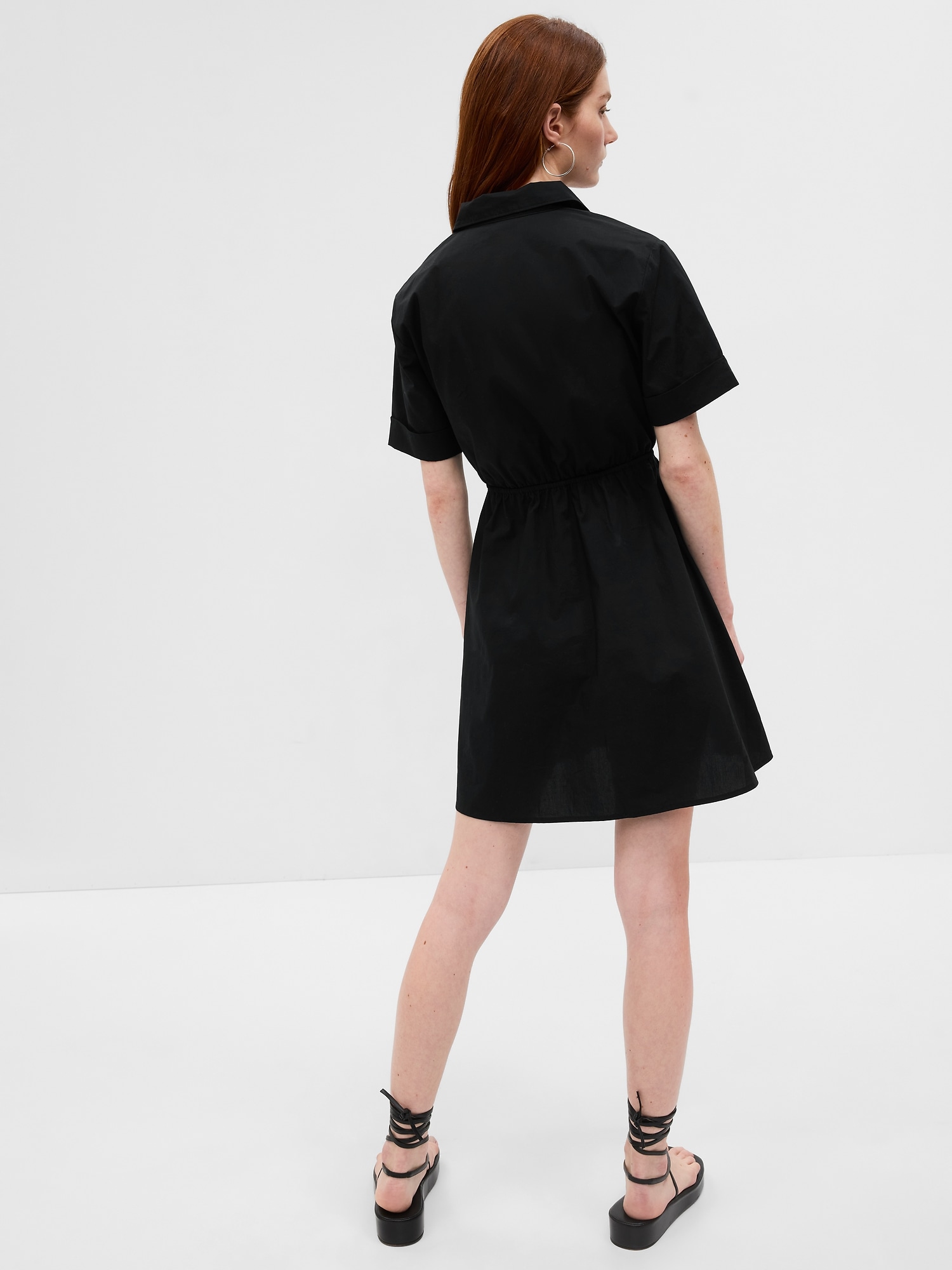 T shirt dress 2025 with tie front