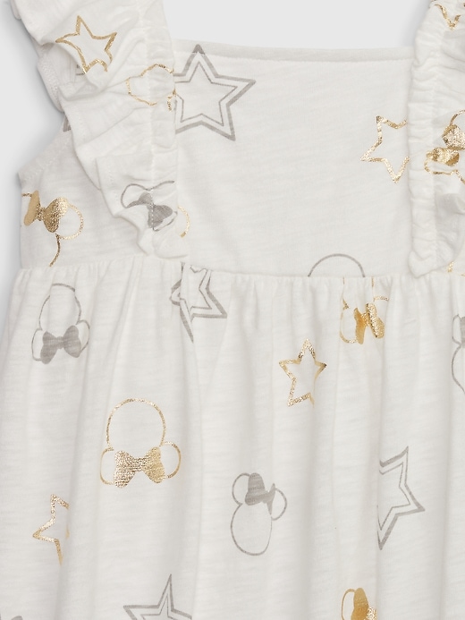 Image number 3 showing, babyGap &#124 Disney Minnie Mouse Flutter Sleeve Dress