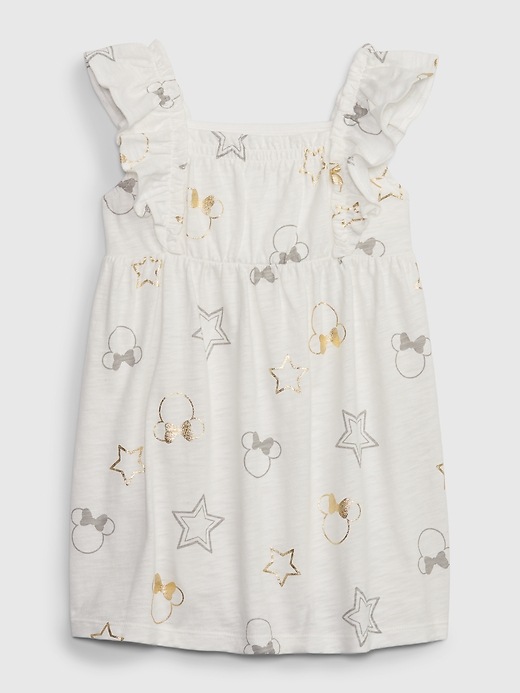 Image number 2 showing, babyGap &#124 Disney Minnie Mouse Flutter Sleeve Dress