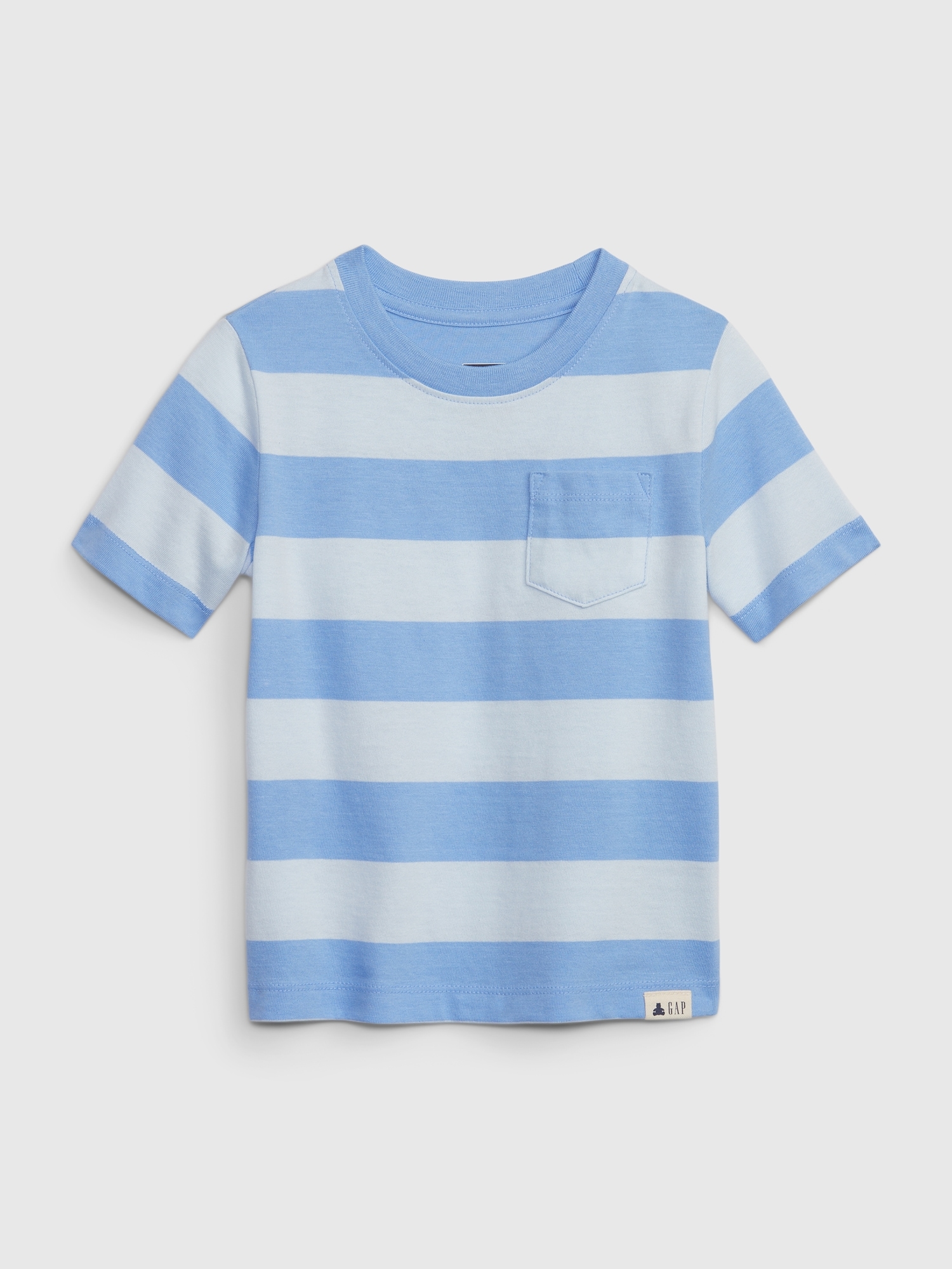 Gap Toddler 100% Organic Cotton Mix and Match Graphic T-Shirt blue. 1