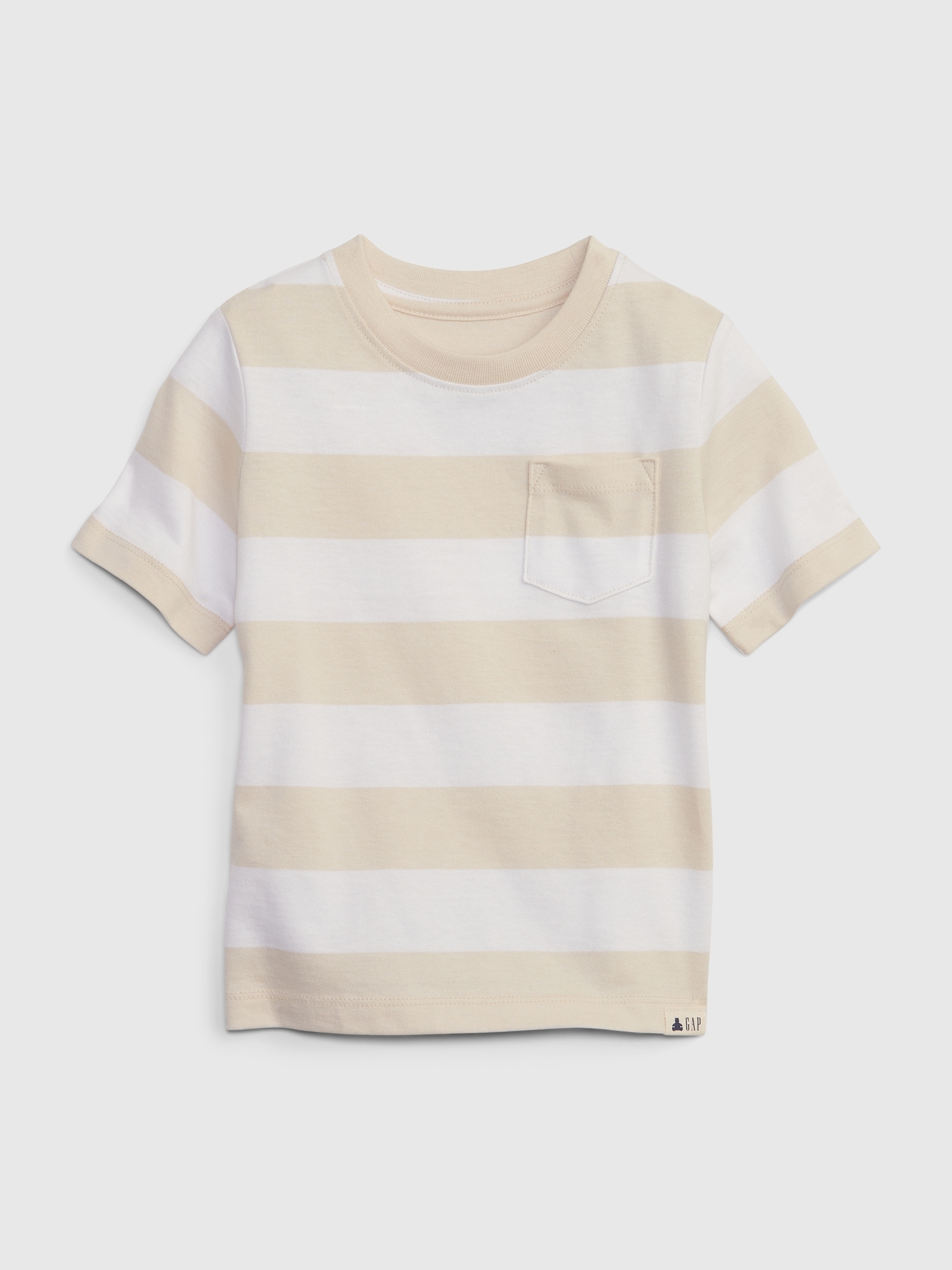 Gap Toddler 100% Organic Cotton Mix and Match Graphic T-Shirt beige. 1