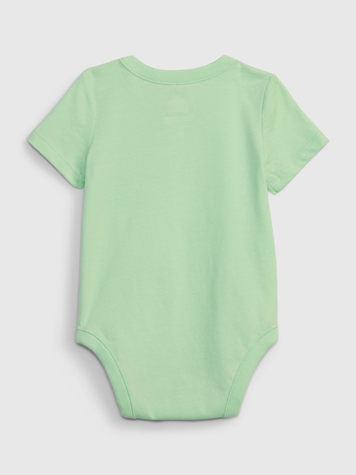 Image number 2 showing, Baby 100% Organic Cotton Mix and Match Pocket Bodysuit
