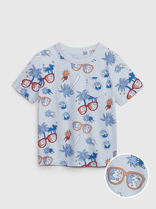 Image number 1 showing, Toddler Organic Cotton Mix and Match Graphic T-Shirt