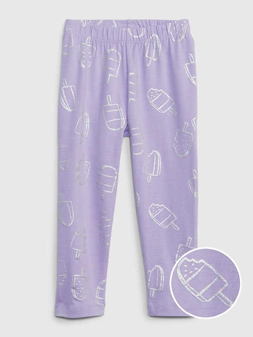 View large product image 1 of 1. Toddler Organic Cotton Mix and Match Leggings