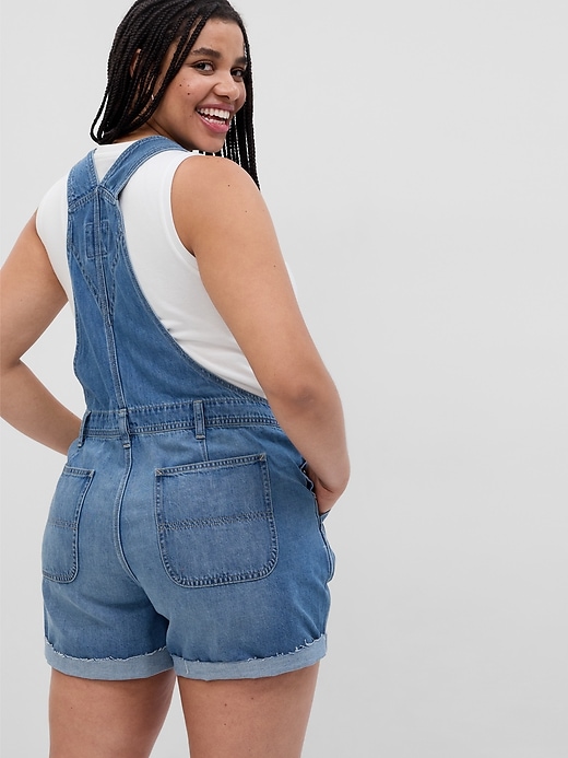 Image number 5 showing, Denim Shortalls with Washwell