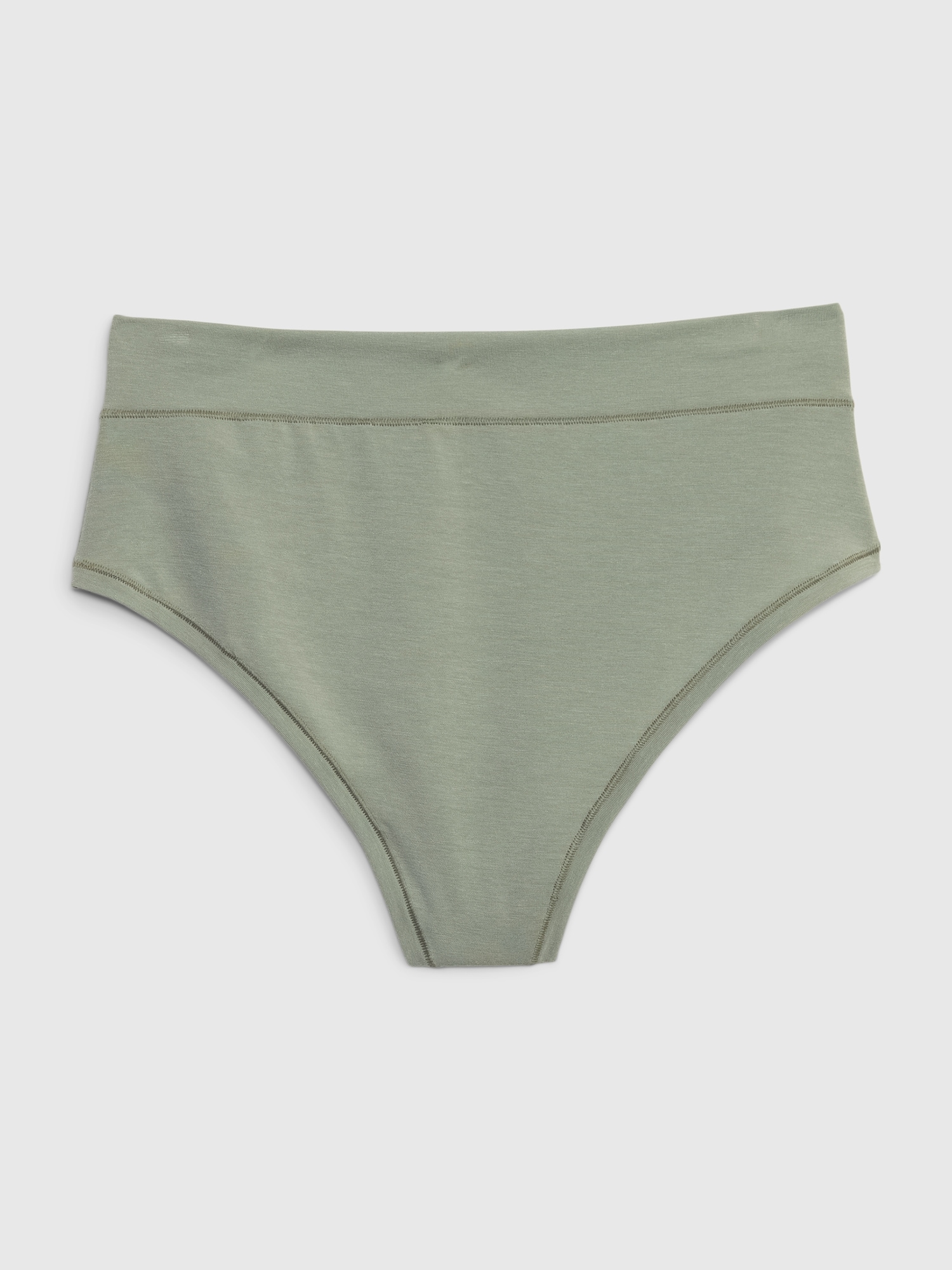 Gap Breathe High Rise Thong green. 1