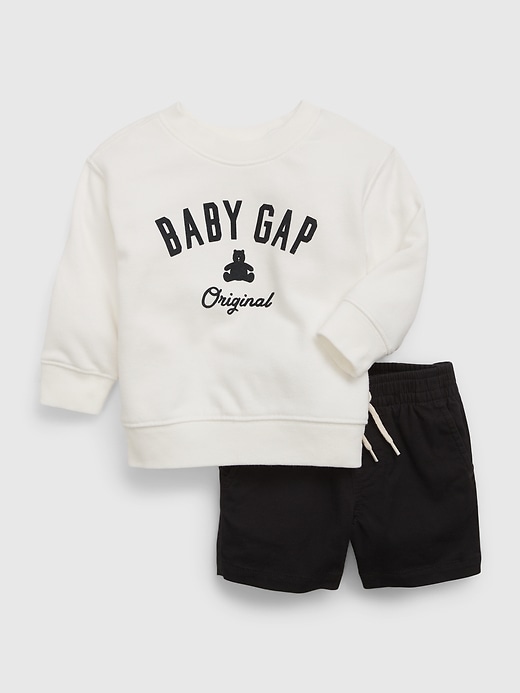 Image number 1 showing, Baby Logo Sweat Set