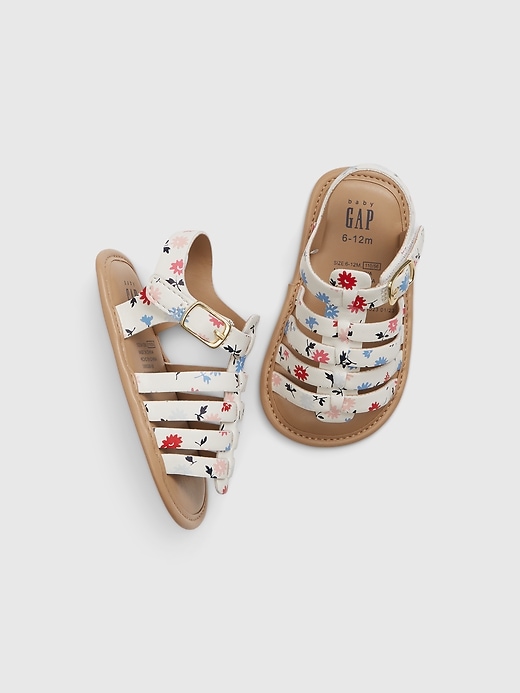 Fashion gap baby sandals