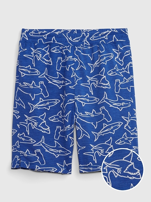 View large product image 1 of 1. Kids Recycled Graphic PJ Shorts