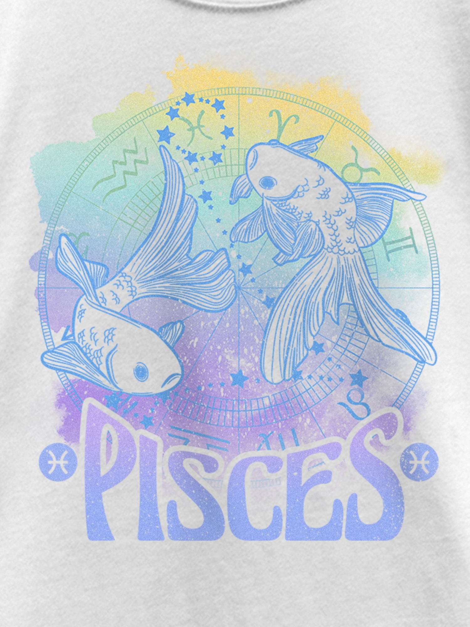 Pisces Watercolor T-shirt - Unisex