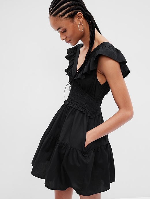 Image number 1 showing, Ruffle Mini Dress