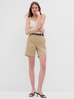 Bermudas gap mujer hot sale