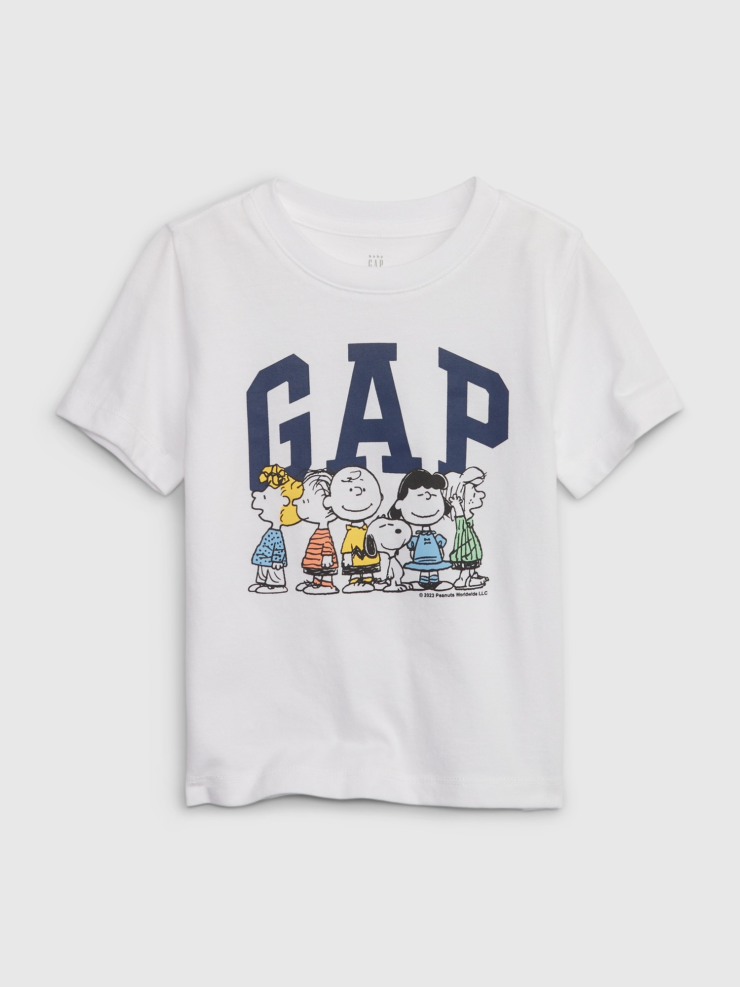 Gap Toddler Peanuts Graphic T-Shirt white. 1