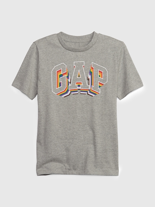 Image number 1 showing, Kids Gap Rainbow Logo T-Shirt