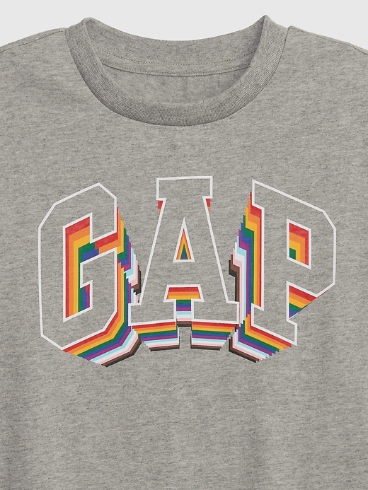 Image number 3 showing, Kids Gap Rainbow Logo T-Shirt