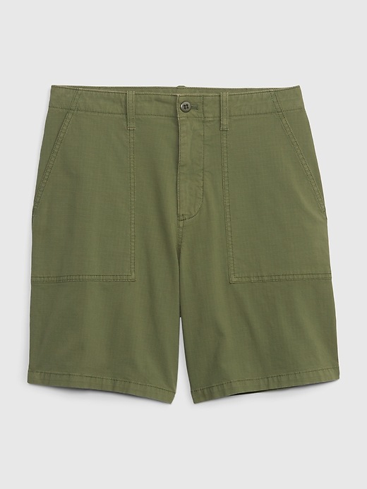 Image number 4 showing, 8" Ripstop Fatigue Shorts