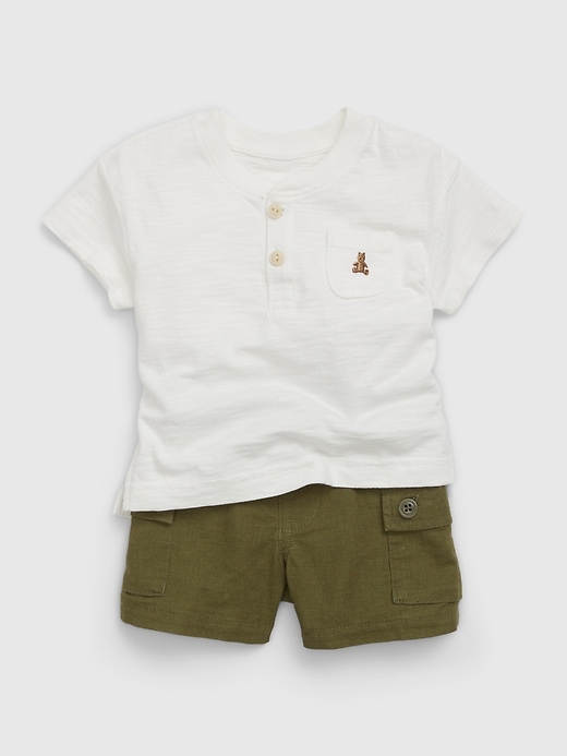 Image number 3 showing, Baby Cargo Outfit Set