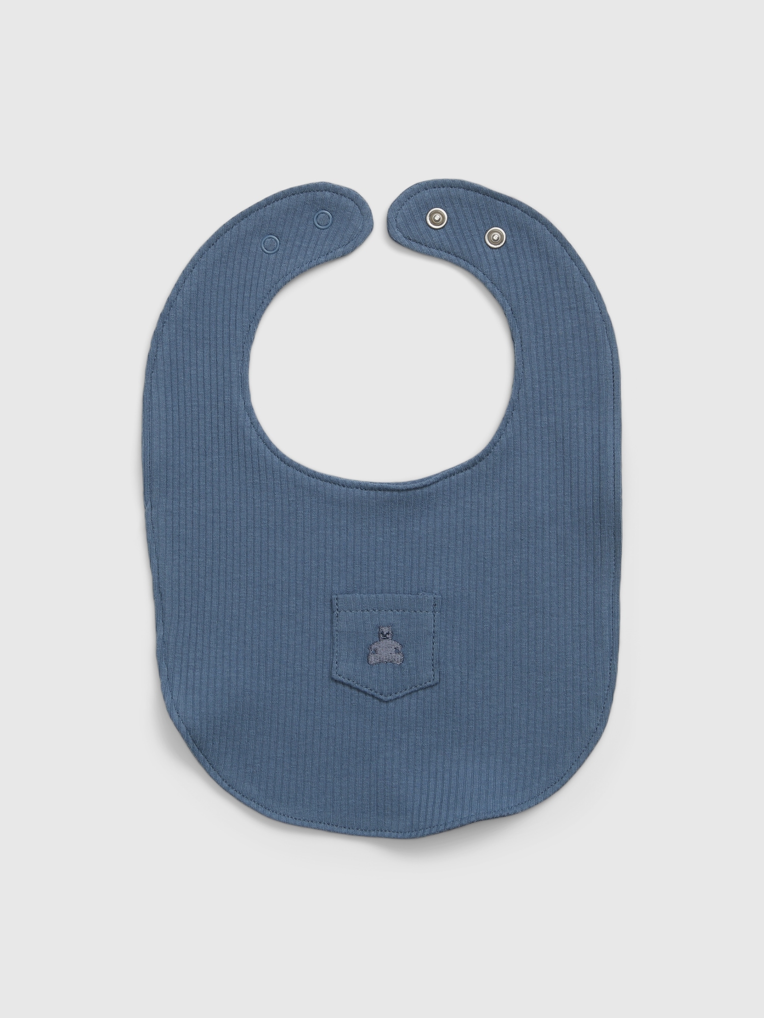 Gap Baby First Favorites TinyRib Bib blue. 1