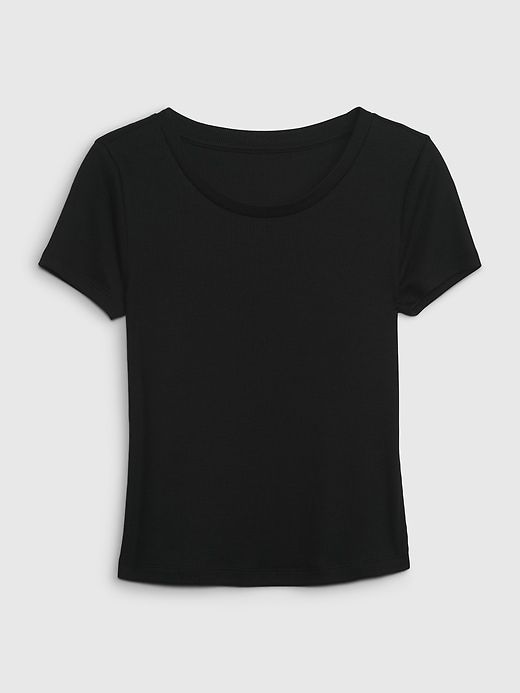 Image number 6 showing, Mini Rib Cropped T-Shirt