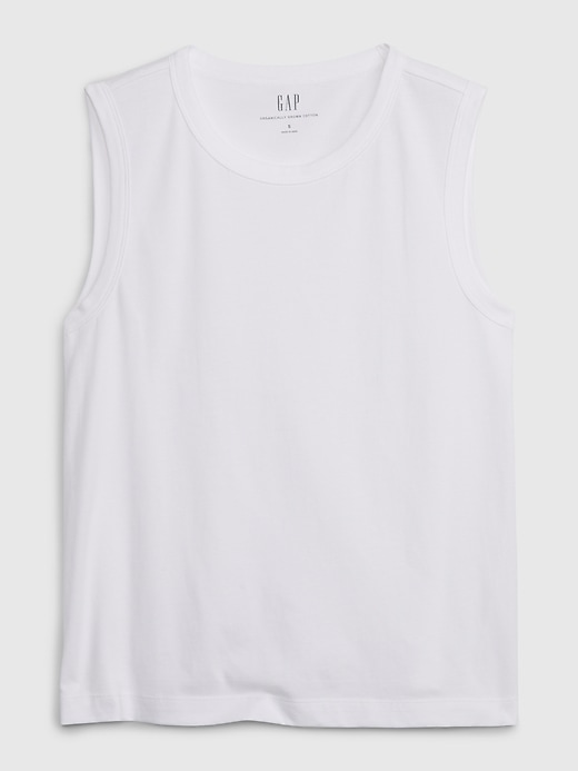 Image number 6 showing, Organic Cotton Vintage Shell Tank Top