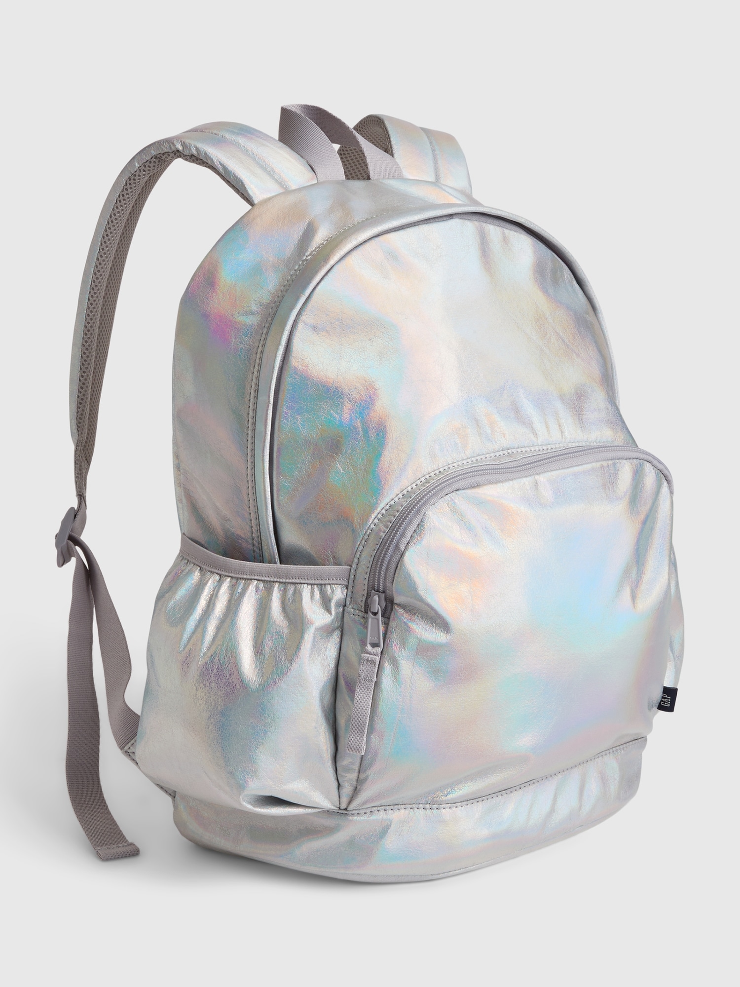 Girls' Recycled Backpack by Gap Silver Iridescent One Size