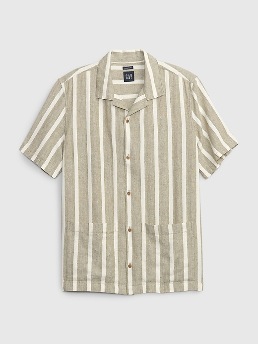 Image number 4 showing, Linen-Cotton Cabana Shirt
