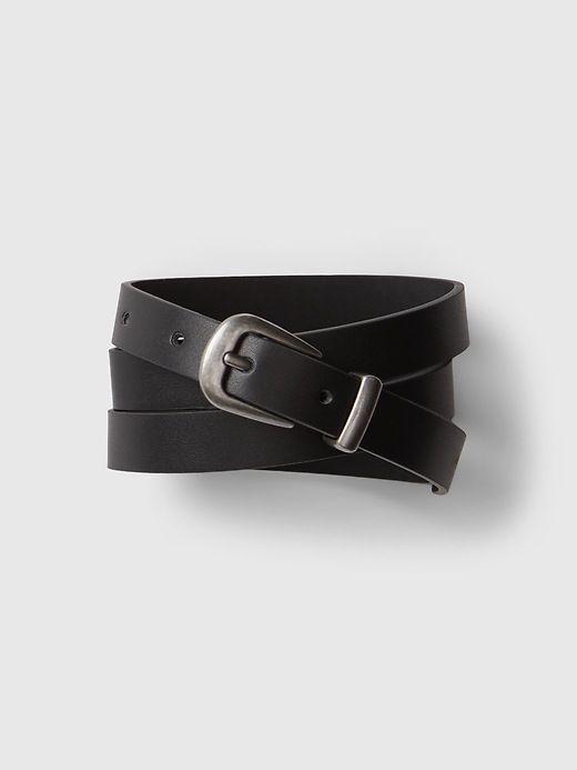 Image number 4 showing, Vegan Leather Belt