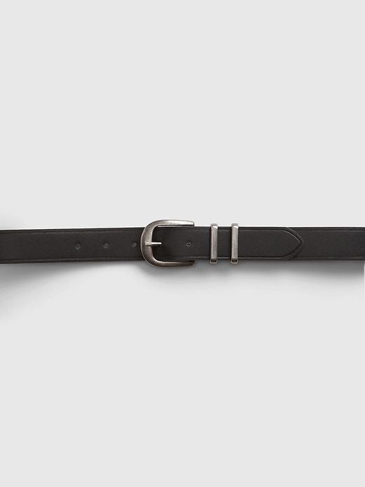 Image number 2 showing, Faux-Leather Western Belt