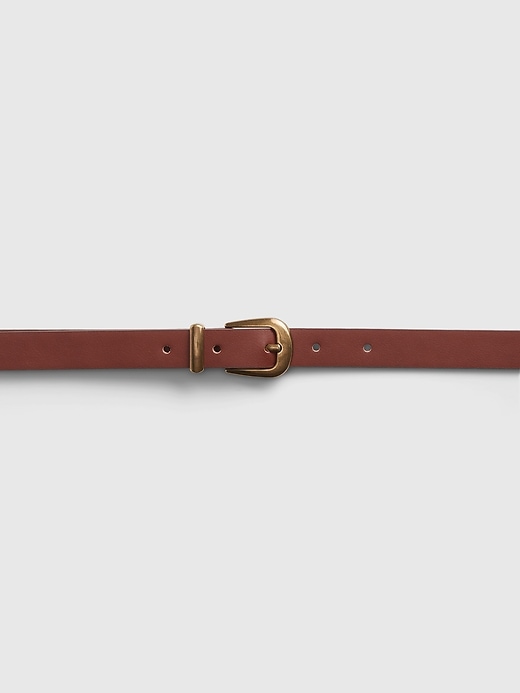 Image number 2 showing, Vegan Leather Belt