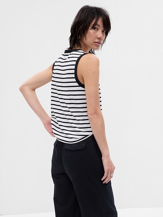 Image number 2 showing, Organic Cotton Vintage Shell Tank Top